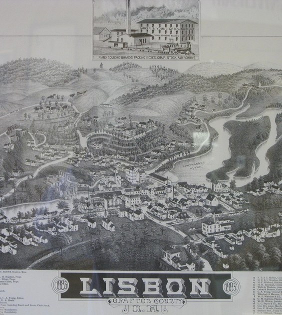 Mapa histórico de Lisboa