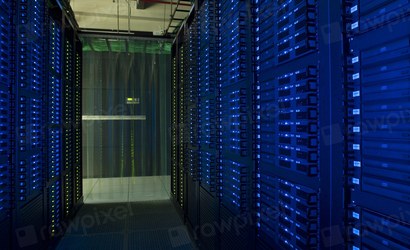 Painéis de rede com cabos Ethernet